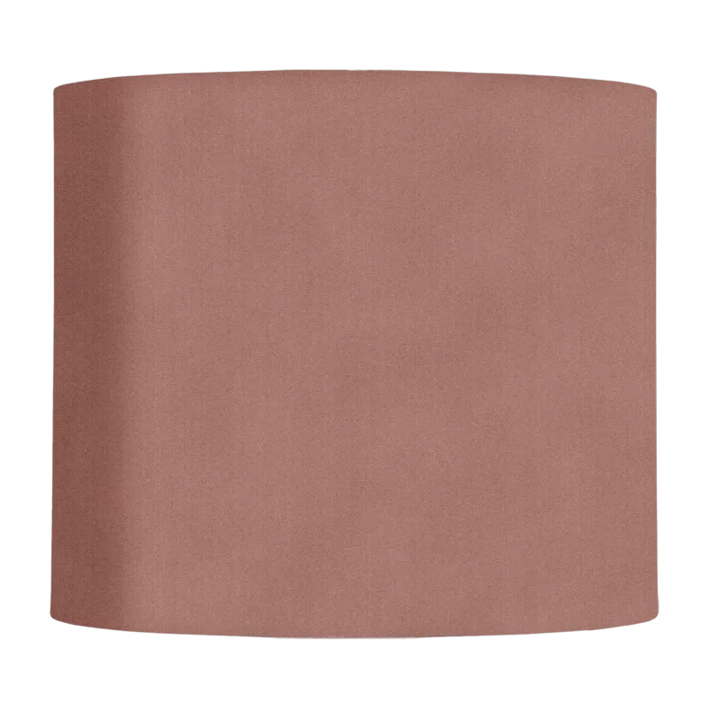 Abat-jour buff en velours de polyester 35 x 30 cm Rosyta - Ebb & Flow - The Cool Republic