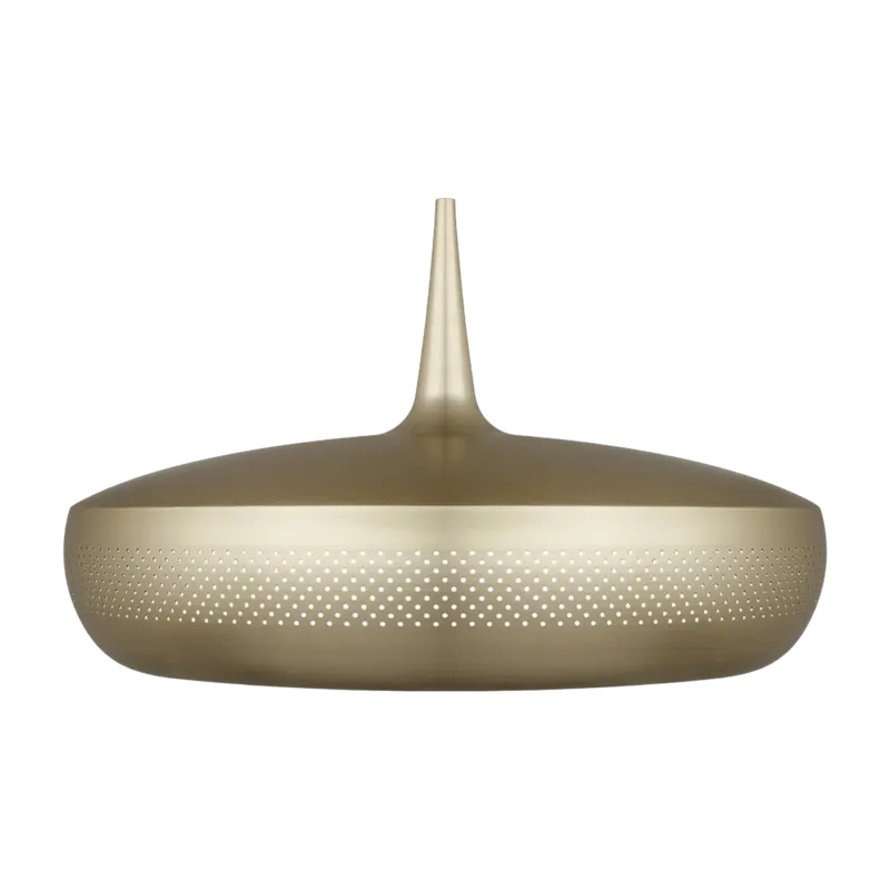 Abat-jour doré 43 cm Clava Dine - UMAGE - The Cool Republic
