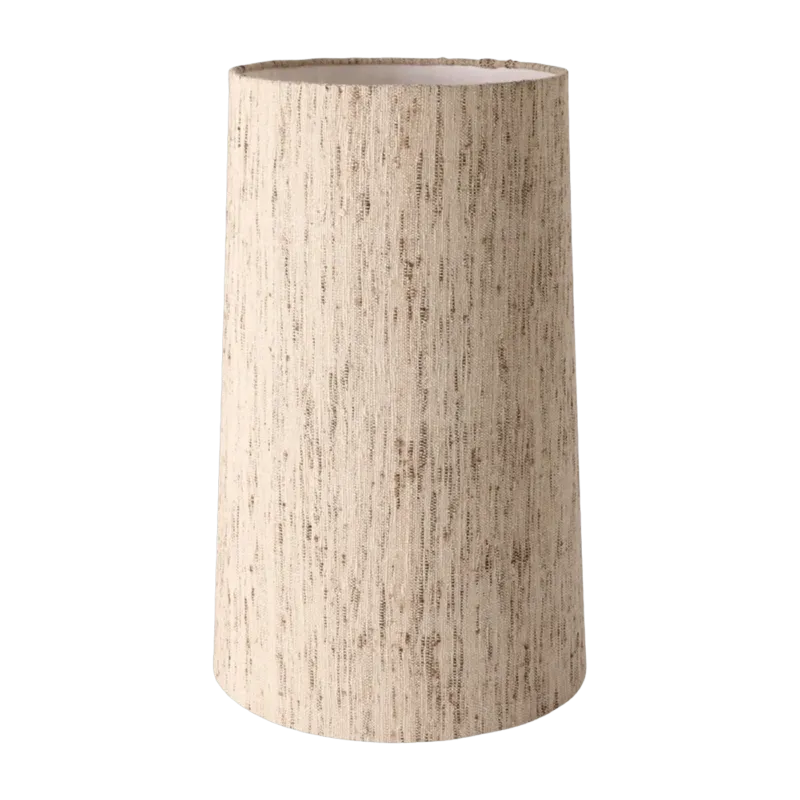 Abat-jour en fibre de soie beige ø36cm - HKliving - The Cool Republic