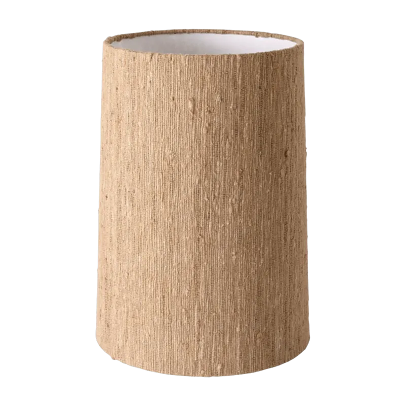Abat-jour en fibre de soie marron ø32cm - HKliving - The Cool Republic