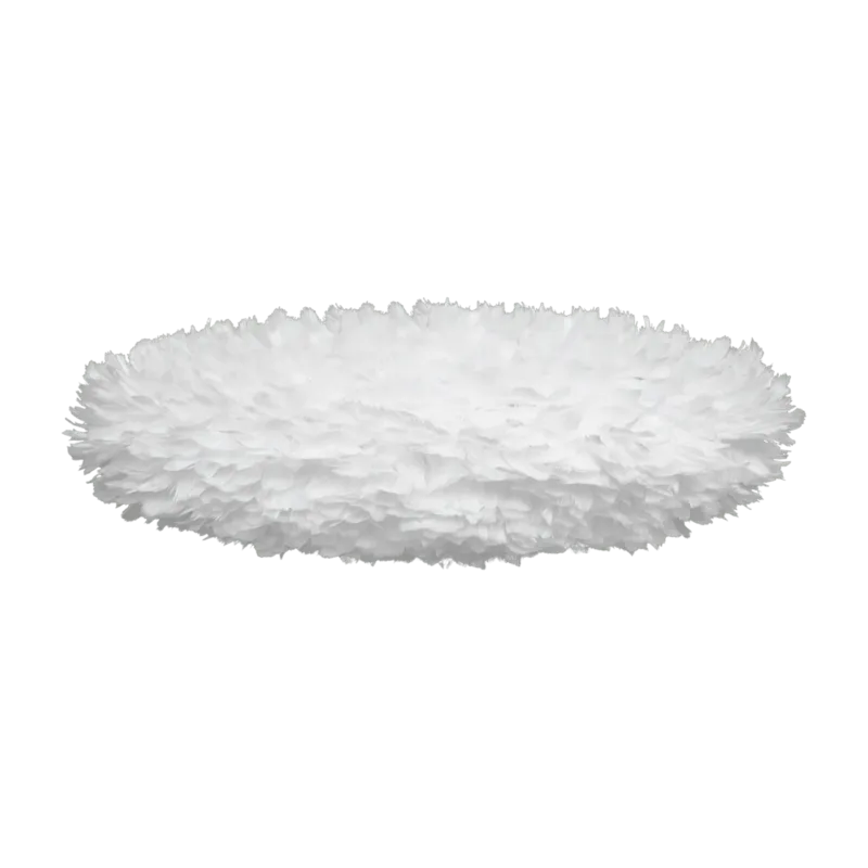 Abat-jour en plumes blanche 70 cm Eos Esther - UMAGE - The Cool Republic