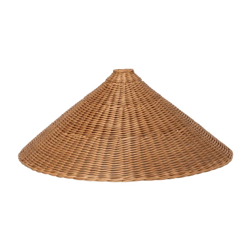 Abat-jour en rotin naturel 68 x 27 cm Dou - Ferm Living - The Cool Republic