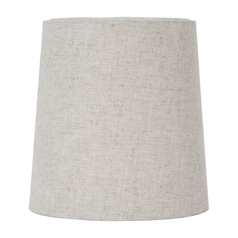 Abat-jour en tissu beige Hebe - Ferm Living - The Cool Republic