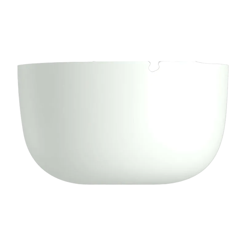 Abat-jour pour suspension ronde 14 cm blanc Alphabeta - Hem - The Cool Republic