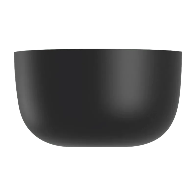 Abat-jour pour suspension ronde 14 cm noir Alphabeta - Hem - The Cool Republic