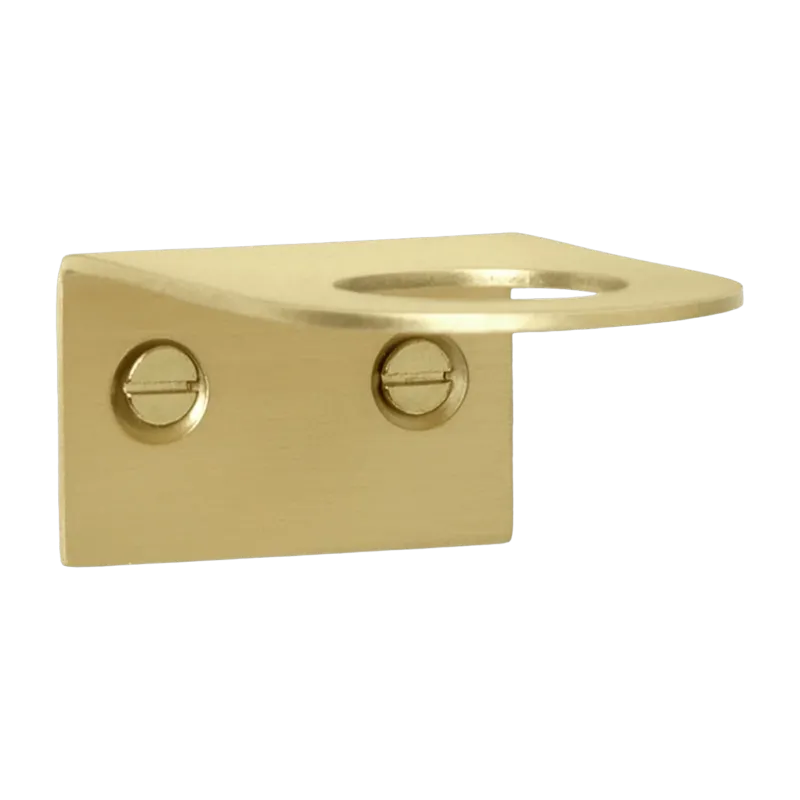 Accroche murale pour flacon en laiton 5 x 3,2 x 7,3 cm Basho - Ferm Living - The Cool Republic