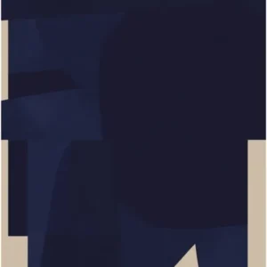Affiche Berit Mogensen Lopez Blue 30 x 40 cm - The Poster Club - The Cool Republic