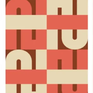 Affiche corail 50x70 cm - Cosin Paris - The Cool Republic