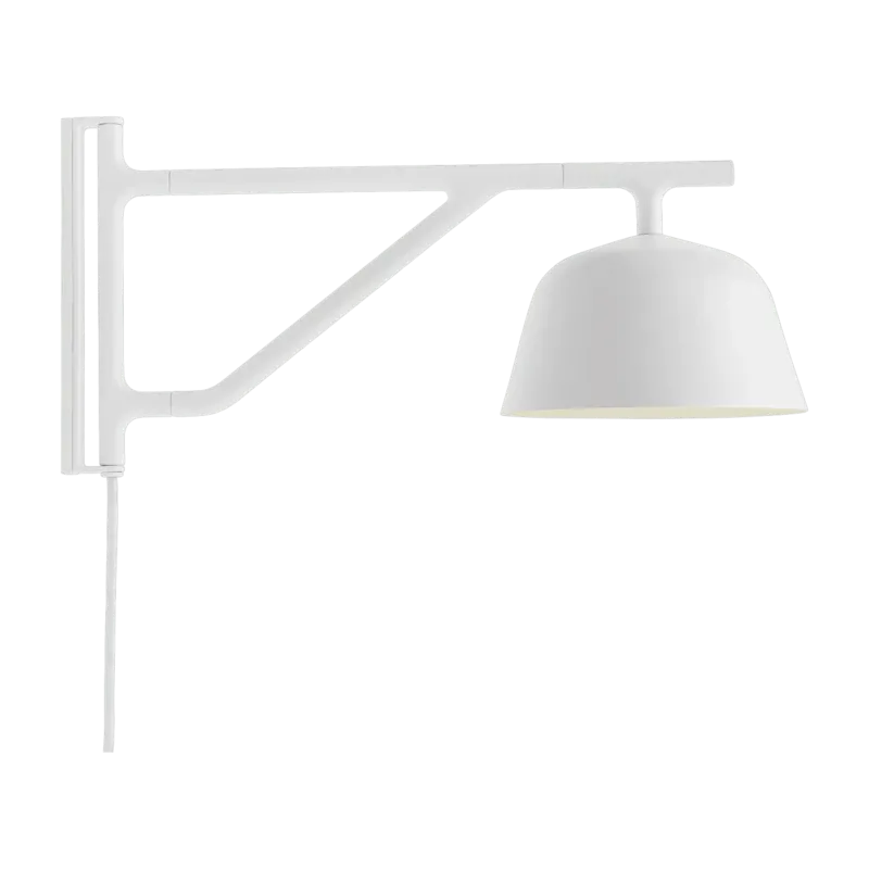 Applique avec prise blanche Ambit - Muuto - The Cool Republic