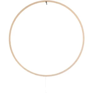 Applique avec prise en bois naturel L Eclipse - Tilen Sepic - The Cool Republic
