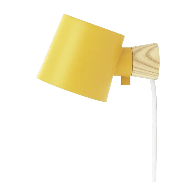 Applique avec prise en métal jaune Rise - Normann Copenhagen - The Cool Republic