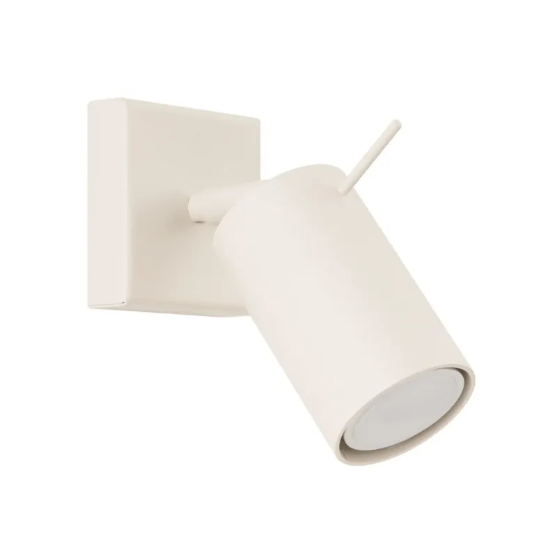 Applique en acier beige 16x8cm Ring - Sollux - The Cool Republic