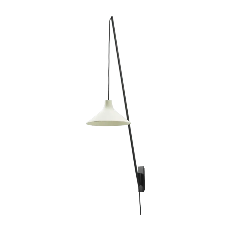 Applique en acier et porcelaine blanche 20 x 42 cm Seam - Serax - The Cool Republic