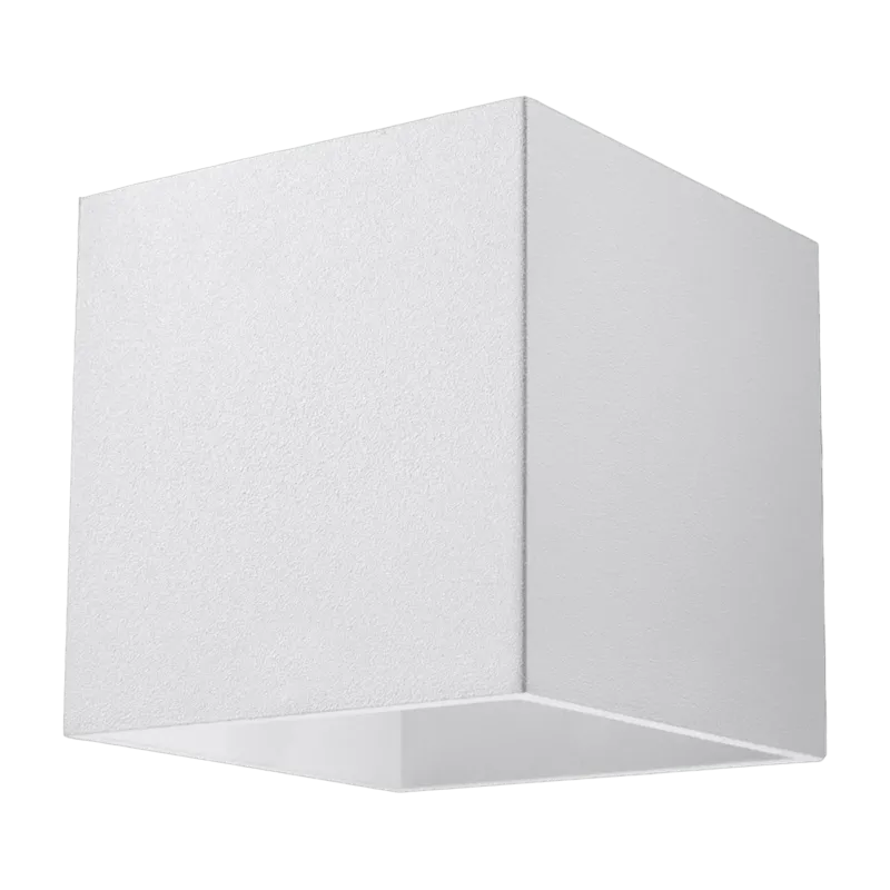 Applique en aluminium blanc Quad - Sollux - The Cool Republic