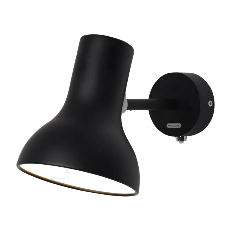 Applique en aluminium noir Type 75 Mini - Anglepoise - The Cool Republic