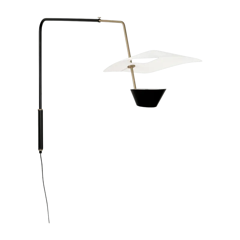 Applique G25 Noire et Blanche Pierre Guariche - Sammode - The Cool Republic