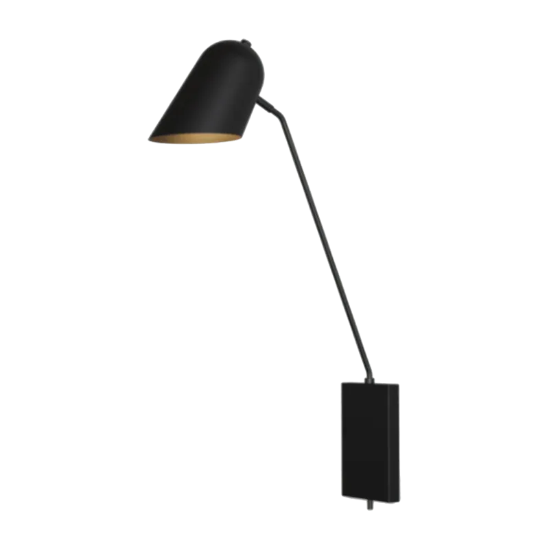 Applique graphite noir Cliff - Lambert & Fils - The Cool Republic