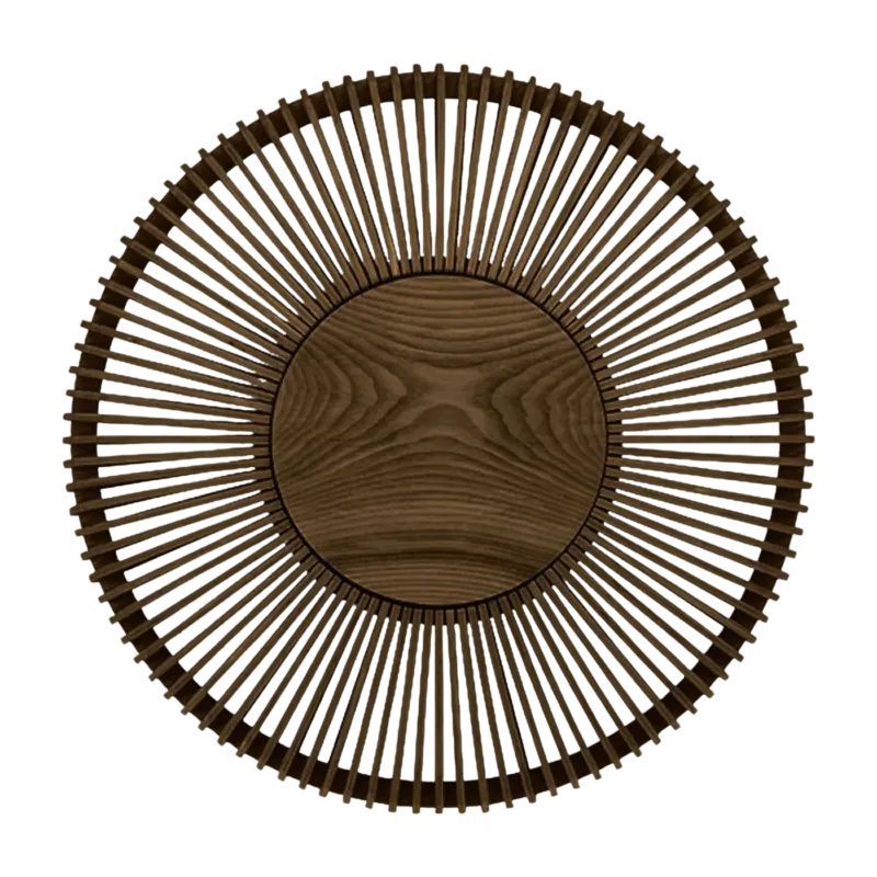 Applique murale 49 cm en chêne foncé Clava Up - UMAGE - The Cool Republic