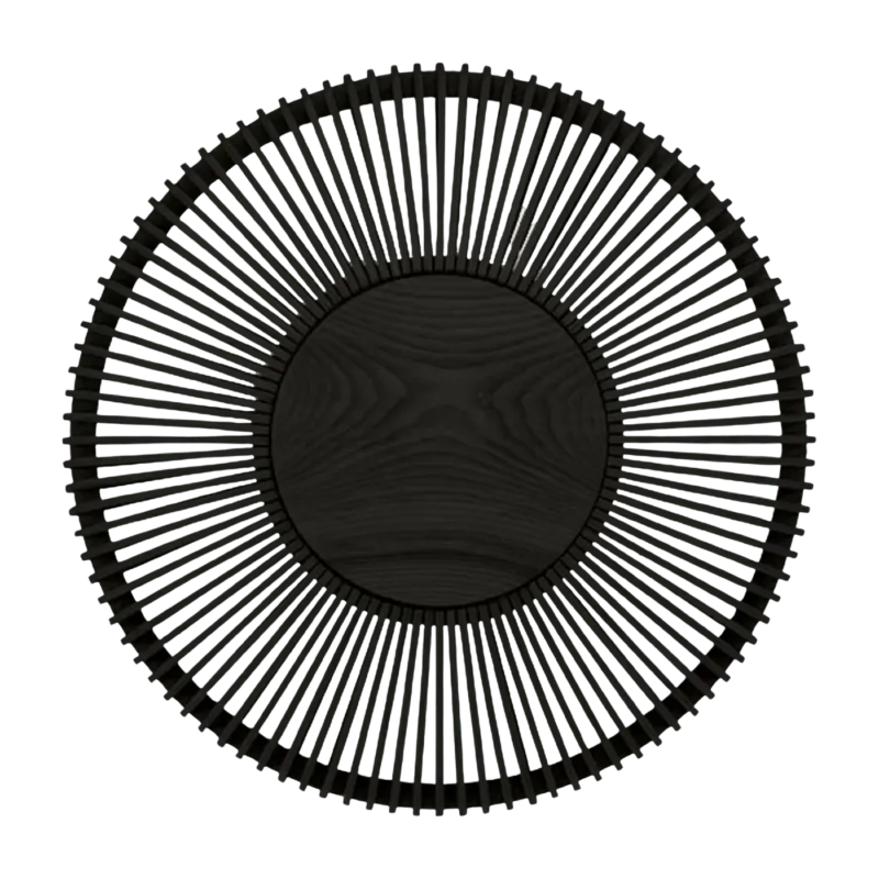 Applique murale 49 cm en chêne noir Clava Up - UMAGE - The Cool Republic