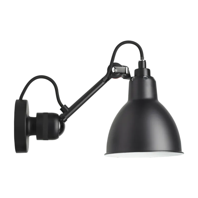 Applique murale en acier noir 304 Gras - DCW Editions - The Cool Republic