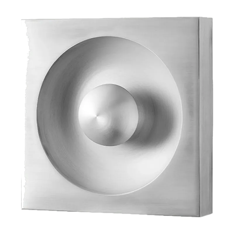 Applique murale en aluminium brossé 62,5x20cm Spiegel - Verpan - The Cool Republic
