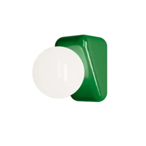 Applique murale en céramique vert 15x9,5cm Flip - Ferroluce - The Cool Republic