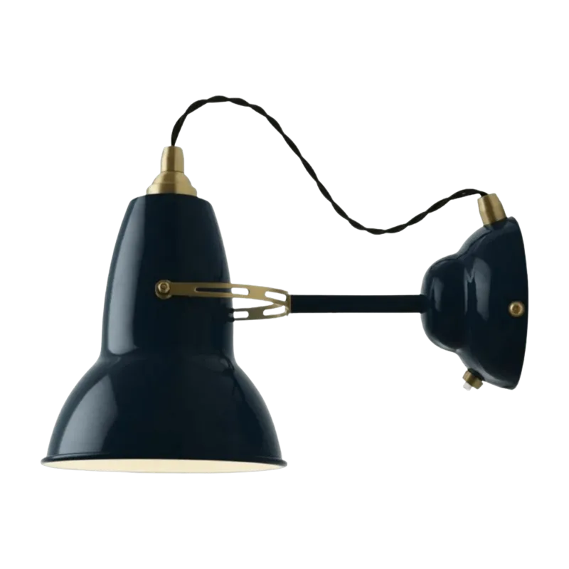 Applique murale en laiton bleu encre Original 1227 - Anglepoise - The Cool Republic