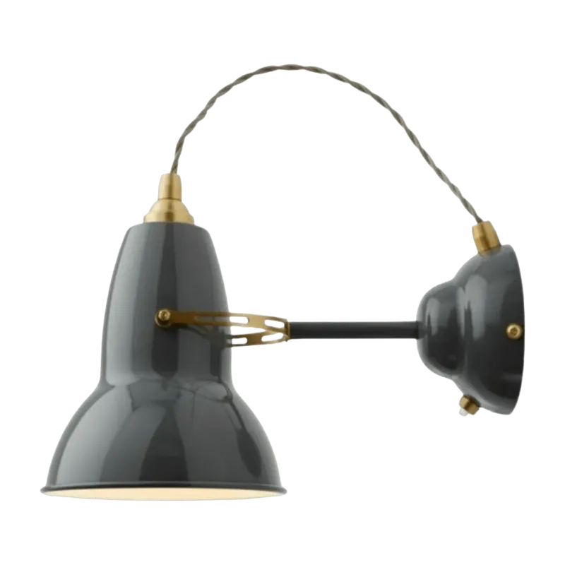 Applique murale grise en laiton Original 1227 - Anglepoise - The Cool Republic
