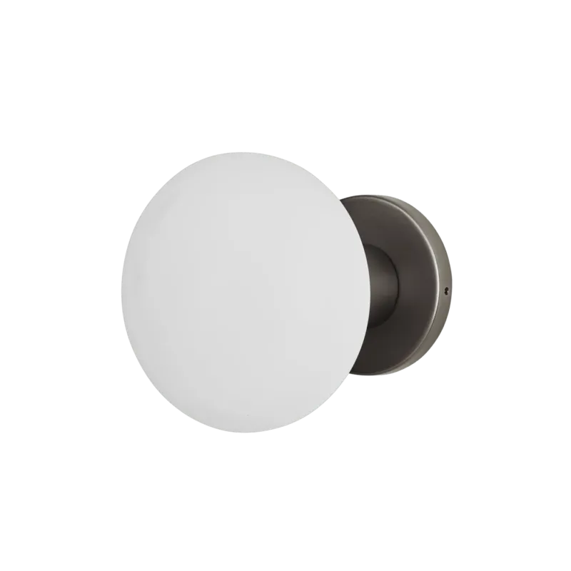 Applique murale pour salle de bain en métal gris graphite Lochan - Tala - The Cool Republic