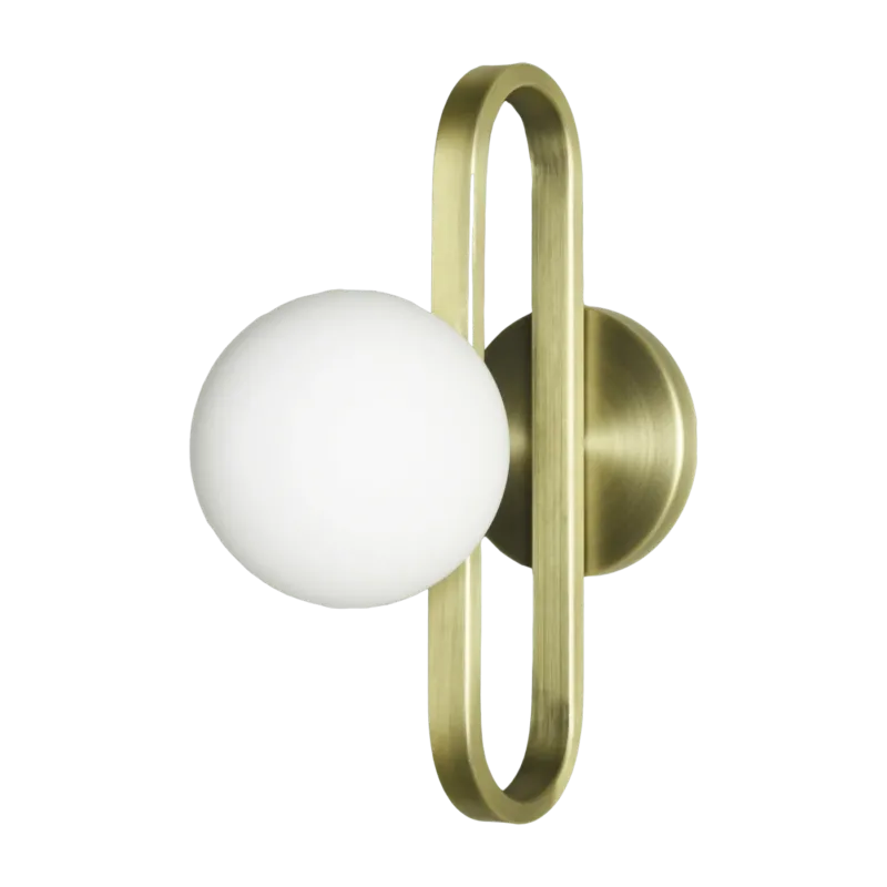 Applique pour salle de bain dorée S Cime IP44 - ENOstudio - The Cool Republic