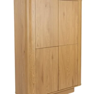 Armoire en bois de chêne 100x40x140cm Oréa - The Cool Republic - The Cool Republic