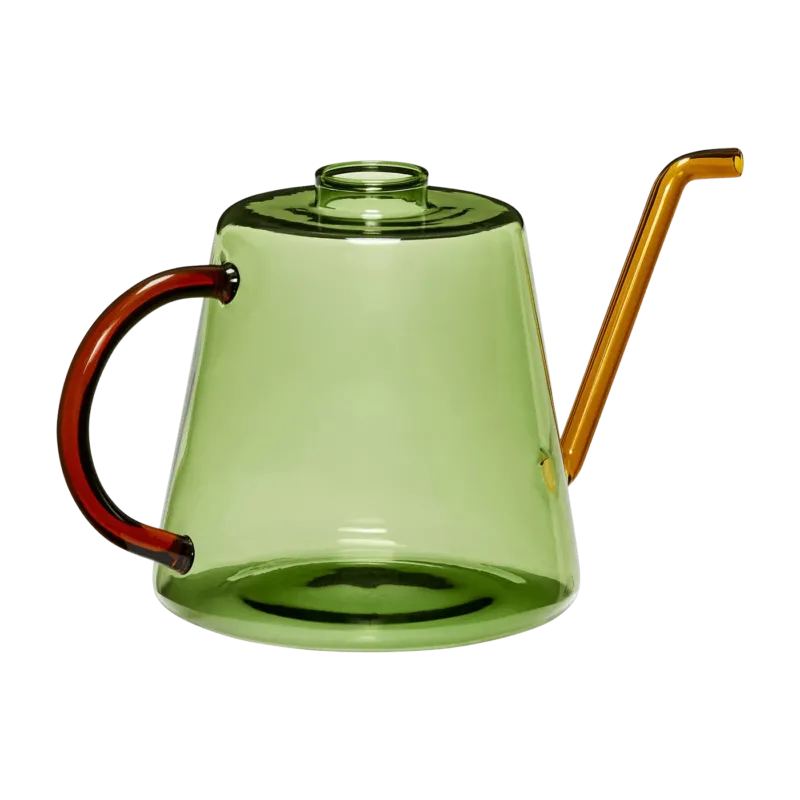 Arrosoir en verre vert Flora - Hübsch - The Cool Republic
