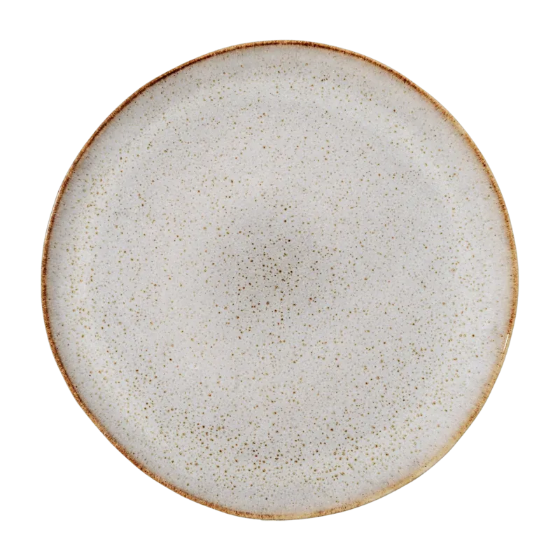 Assiette 28 cm beige Sandrine - Bloomingville - The Cool Republic
