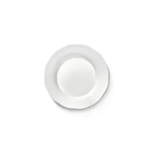 Assiette à soupe ronde en porcelaine blanche 18,5x3,6cm Silhouette - Serax - The Cool Republic