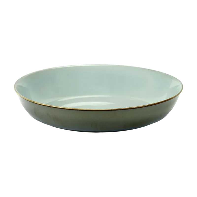 Assiette creuse en grès bleu marine et bleu ciel 18 cm - Serax - The Cool Republic