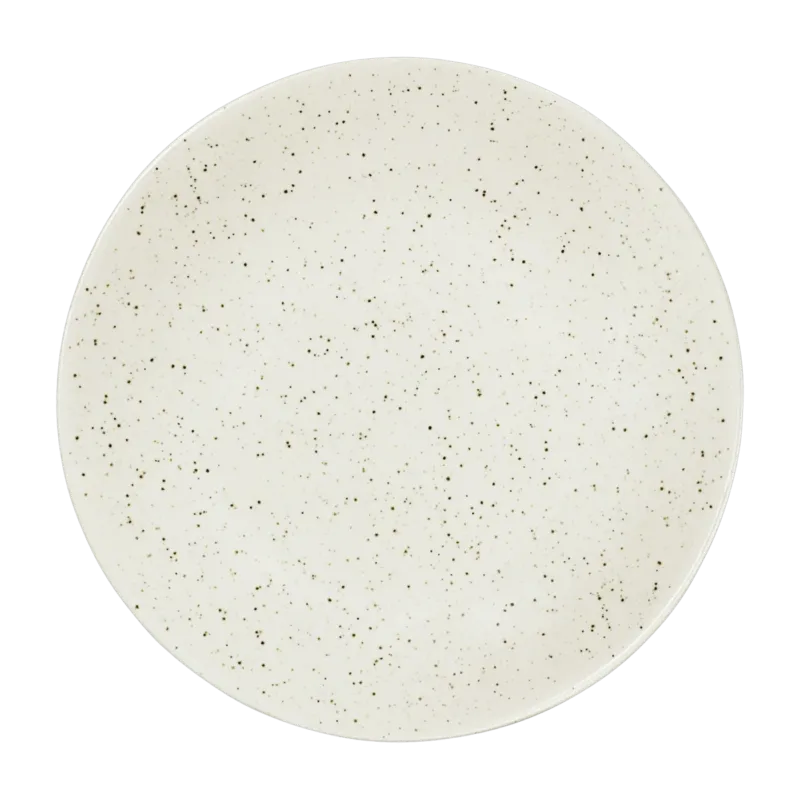 Assiette en grès crème 15 cm Nordic Vanilla - Broste Copenhagen - The Cool Republic