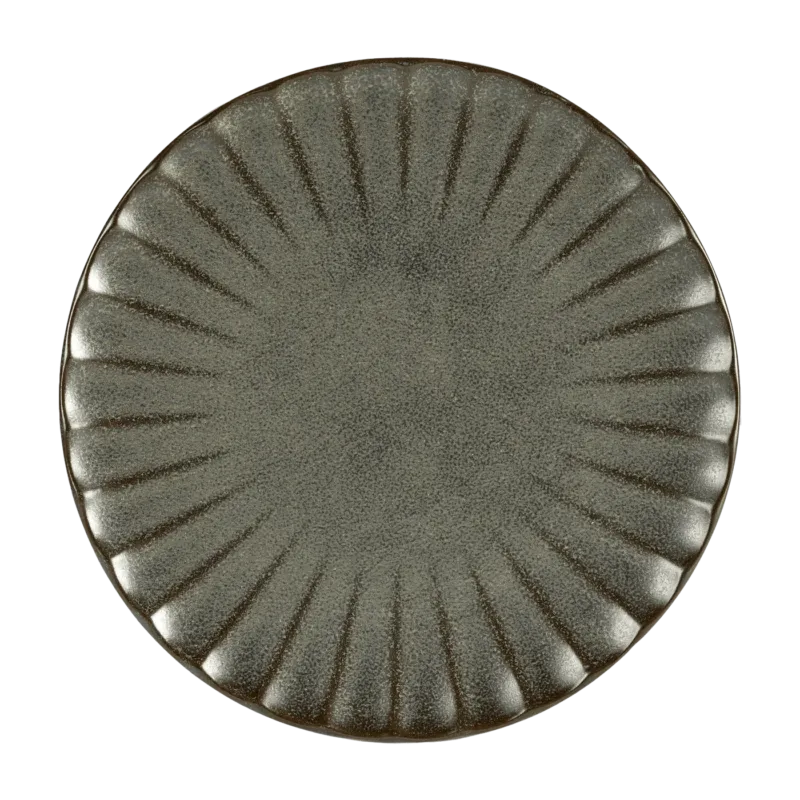 Assiette en grès verte 18 cm Inku - Serax - The Cool Republic