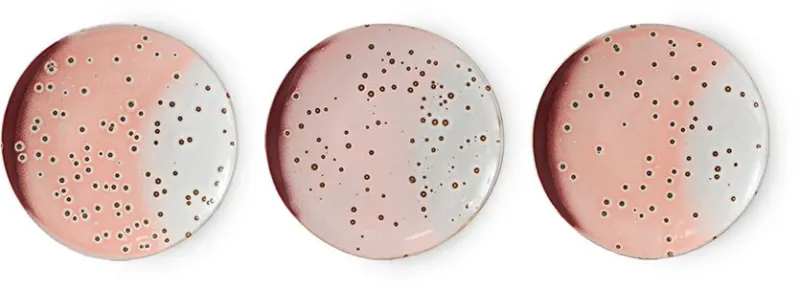 Assiettes à dessert en céramique Lychee - HKLIVING