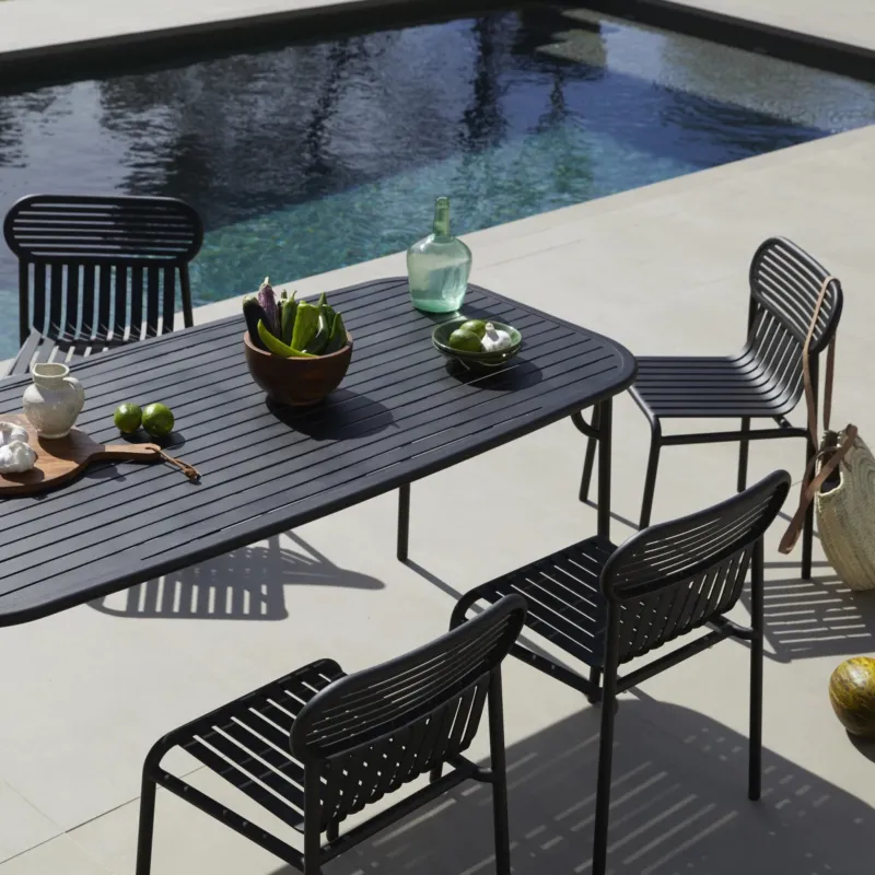Banc de jardin vert jade Week - End - Petite Friture - The Cool Republic