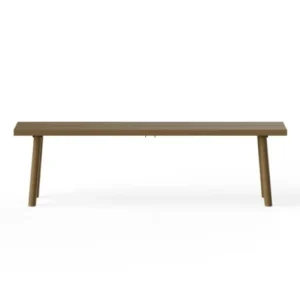 Banc d'extérieur en aluminium marron 160x40x46,5cm Fred's - Fatboy - The Cool Republic