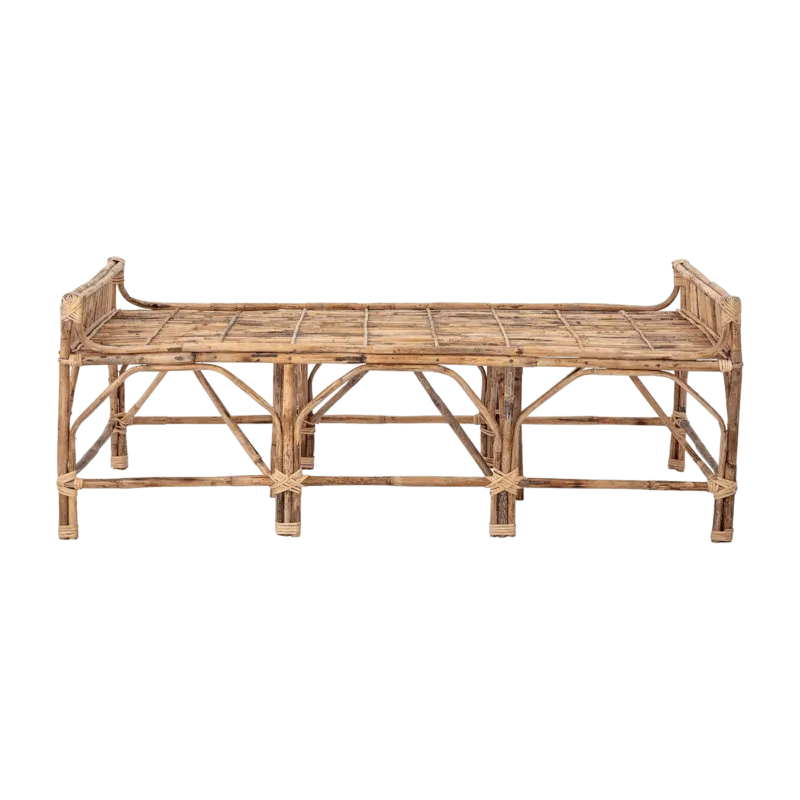 Banc en cannage Pammi - Bloomingville - The Cool Republic