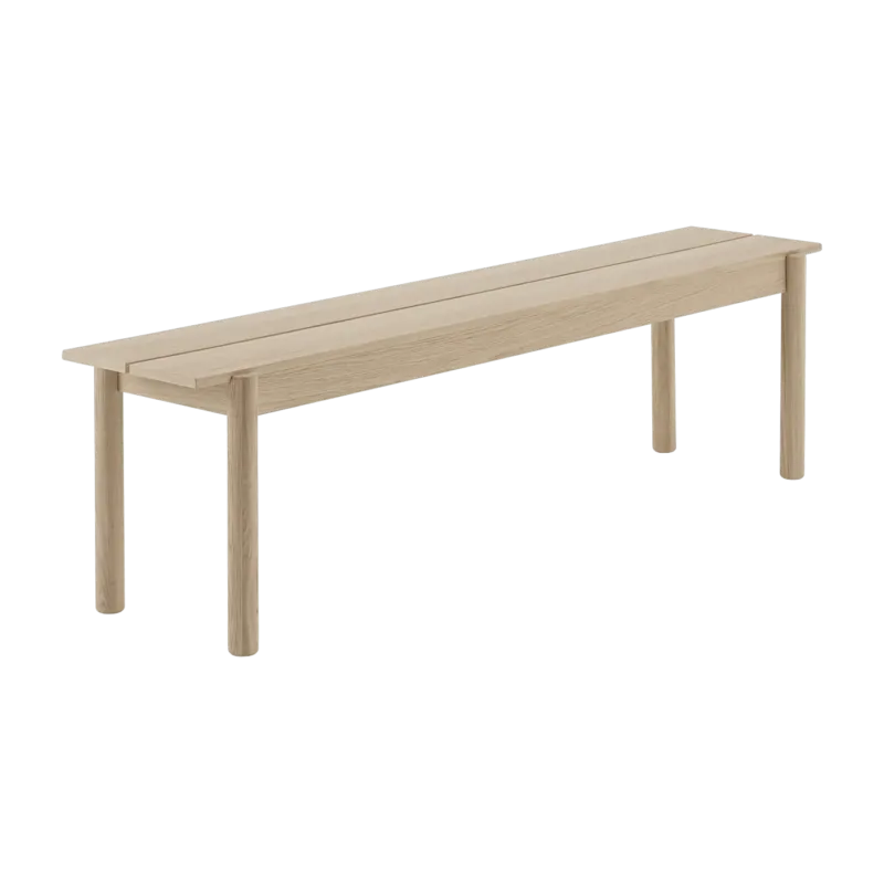 Banc en chêne 170 Linear - Muuto - The Cool Republic