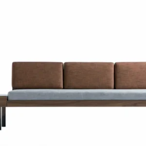 Banquette en laine gris Mid - Kann Design - The Cool Republic