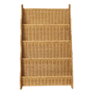 Bibliothèque en rotin tressé naturel 42 x 35 x 65 cm Rivan - Ferm Living - The Cool Republic