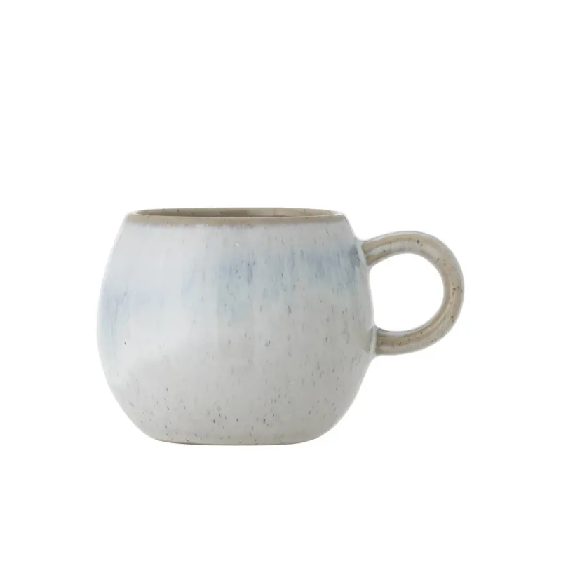 Tasse à expresso en grès bleu D7xH6 cm Paula - Bloomingville