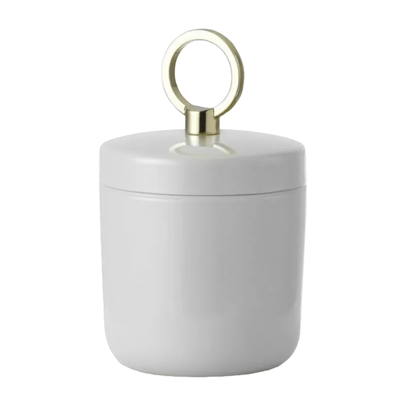 Boite en acier gris clair S Ring gris clair - Normann Copenhagen - The Cool Republic