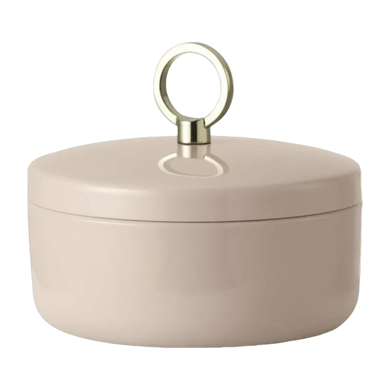 Boite en acier sable M Ring Sand - Normann Copenhagen - The Cool Republic