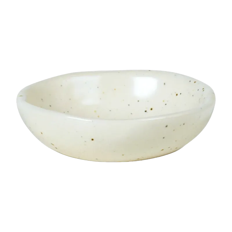 Bol à beurre en grès crème 7 cm Nordic Vanilla - Broste Copenhagen - The Cool Republic