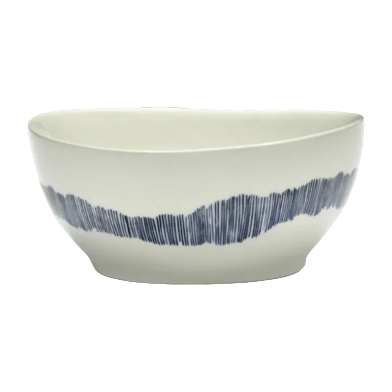 Bol blanc 15 cm Stripes Feast - Serax - The Cool Republic