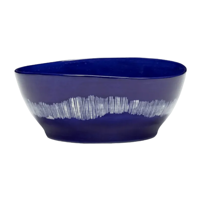 Bol bleu 17 cm Stripes Feast - Serax - The Cool Republic